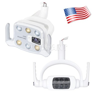 Dentist Operation Light for Dental Unit Chair Lamp 6 LED φ22mm/26mm Interface