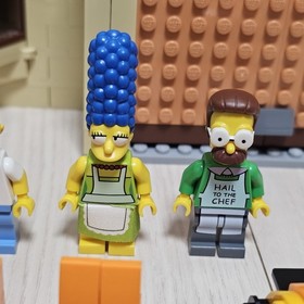 LEGO 71006 The Simpsons House 100% Complete Set Minifigures Manuals No Box