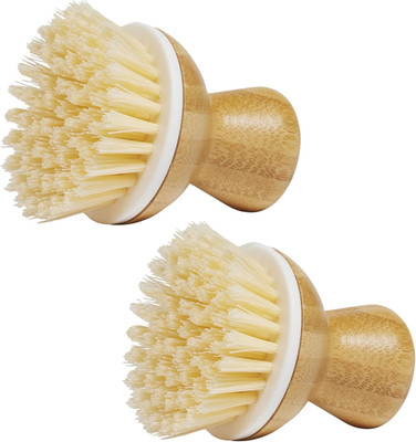 Bubble-Up Dish Brush, 2-Pack, Ergonomically Designed Dish Scrubber, Replacement