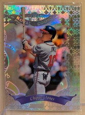 1998 Topps Stadium Club ROYAL COURT #4 Chipper Jones Refractor HOF RARE CRUSADE