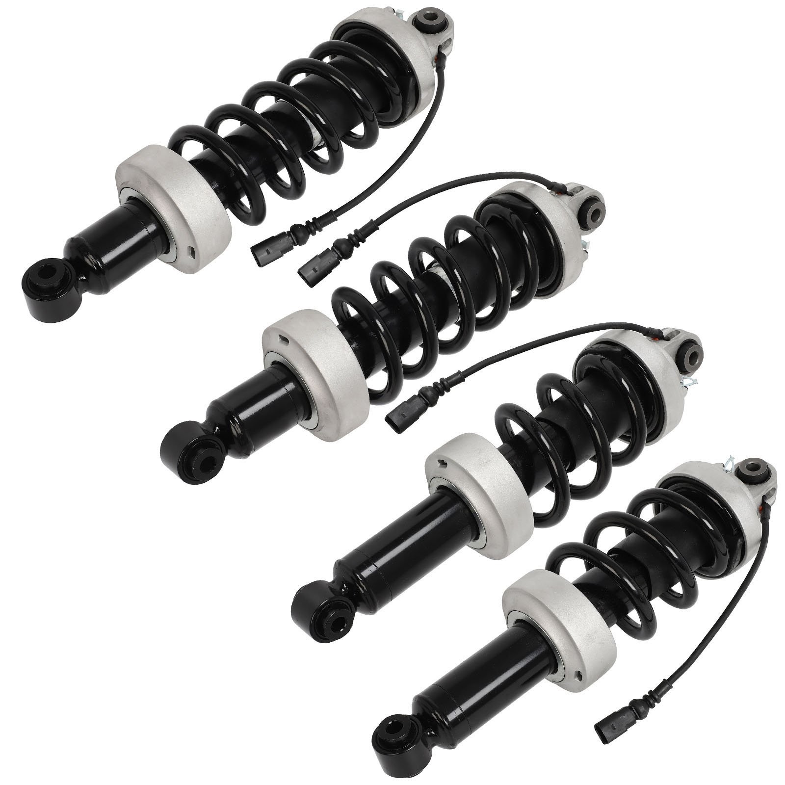 Front Rear 4pc Fits 2007-2015 Audi R8 V8 V10 Air Shock Strut Assys