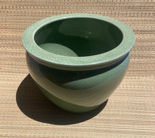 Vintage Chinese crackule Ceramic Flower Pot P...
