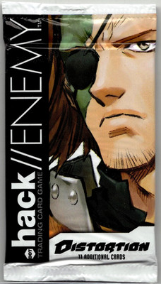 Dot .hack Enemy * Distortion * Booster Pack - New from Sealed Box!