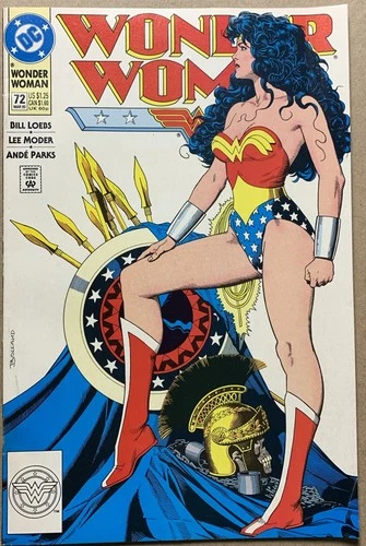 Wonder Woman #72 (1993) - Vol. 2 - Brian Bolland cover - Key DC Comics