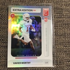 2024 Panini Donruss Elite Extra Edition RC Xavier Worthy