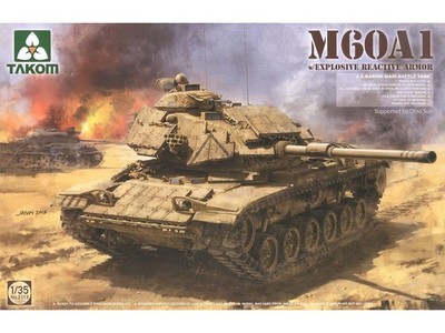 Takom - M60A1 mit explosiver reaktiver Rüstung, 1/35, 2113