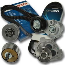 Zahnriemen BOSCH + Rollen + WaPu + Keilr.++ für OPEL  Vectra C   Z16XEP  Z18XER