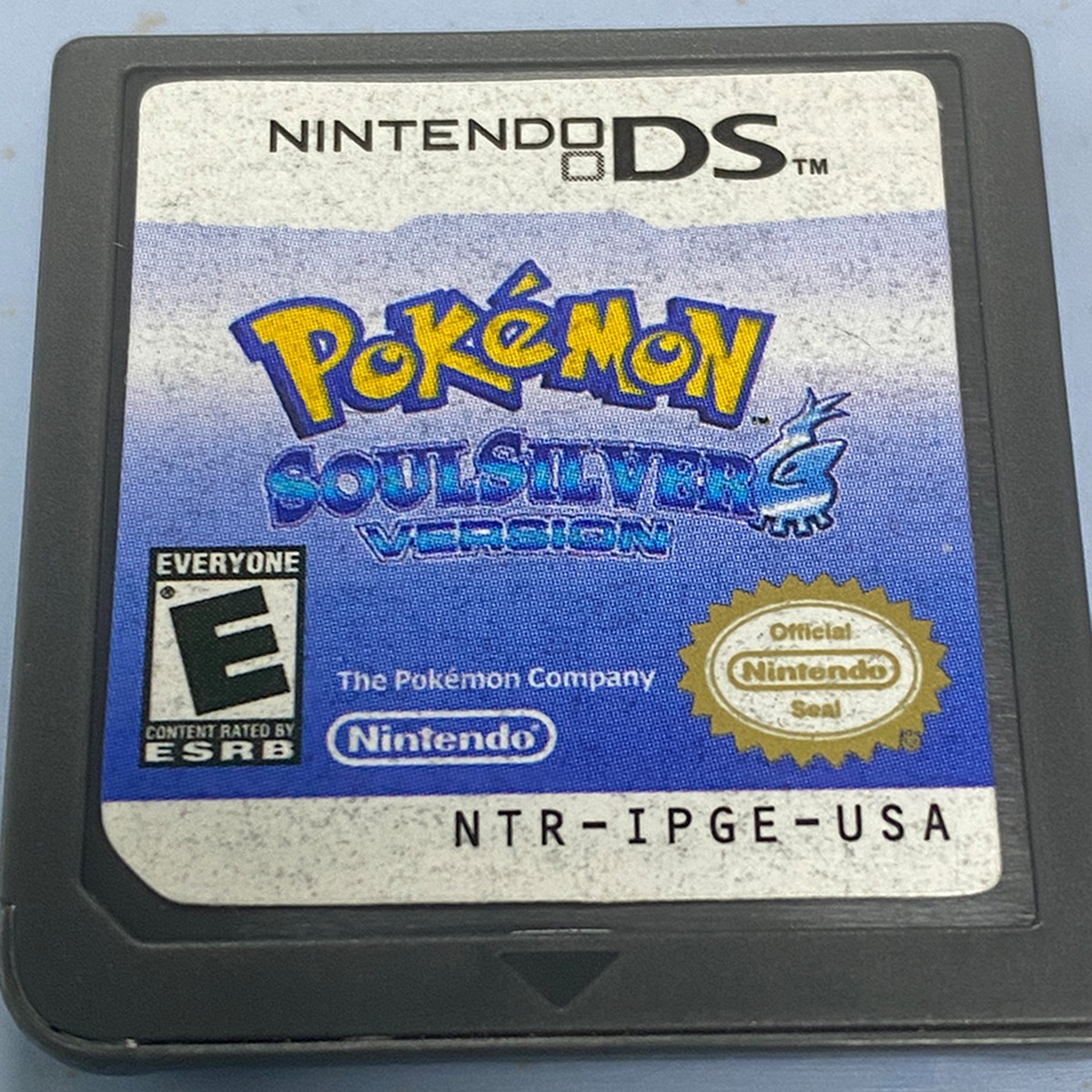 Pokemon Soulsilver Version DS Game Card Tested for NDS 2DS 3DS NDS Lite NDSI