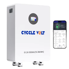 15KWh 48V 300Ah Solar LiFePO4 Battery Storage PV Buletooth Battery Backup Power