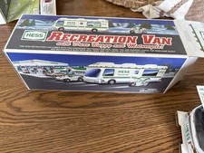 1998 Hess Recreation Van with Dune Buggy & Motorcycle &ndash; Complete in Box
