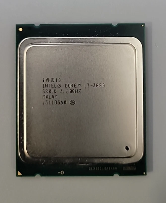 INTEL CORE i7-3820@3.60GHz (Turbo 3.80GHz) 4-Core *10M LGA-2011 CPU/ SR0LD - Image 3 of 4
