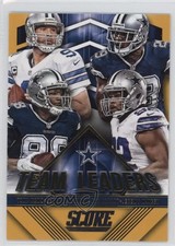 2015 Score Team Leaders Gold DeMarco Murray Dez Bryant Jeremy Mincey #5 0c4