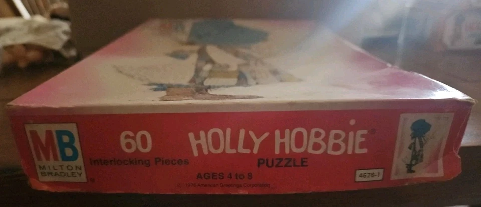 Rompecabezas Holly Hobbie vintage 1976 Milton Bradley 60 piezas completo Foto 2 de 4