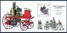 France 2011 :  Firemens - The 6 good souvenir sheets VF MNH. Catalog val : 96 &euro;