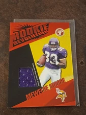 2004 Topps Pristine #RR-MM Mewelde Moore Rookie Revolution Jersey Patch Relic