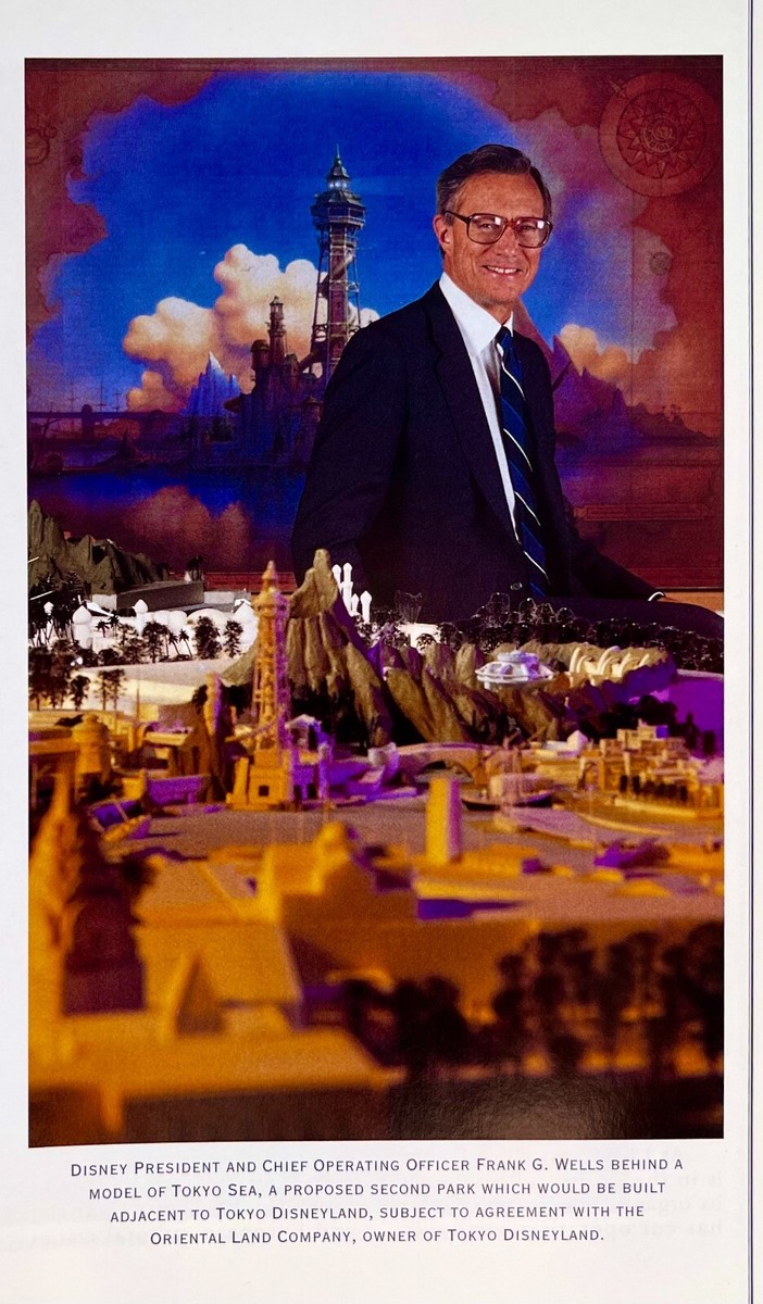 The Walt Disney Company Annual REPORT 1993 FRANK WELLS Tokyo