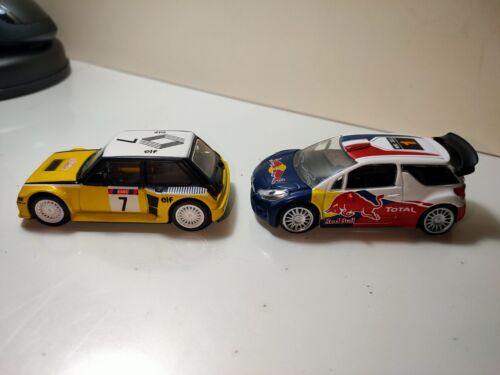 Lotto Mondomotors Renault 5 Maxi Turbo + Citroen DS3 1/43 Perfetti - Foto 2 di 6