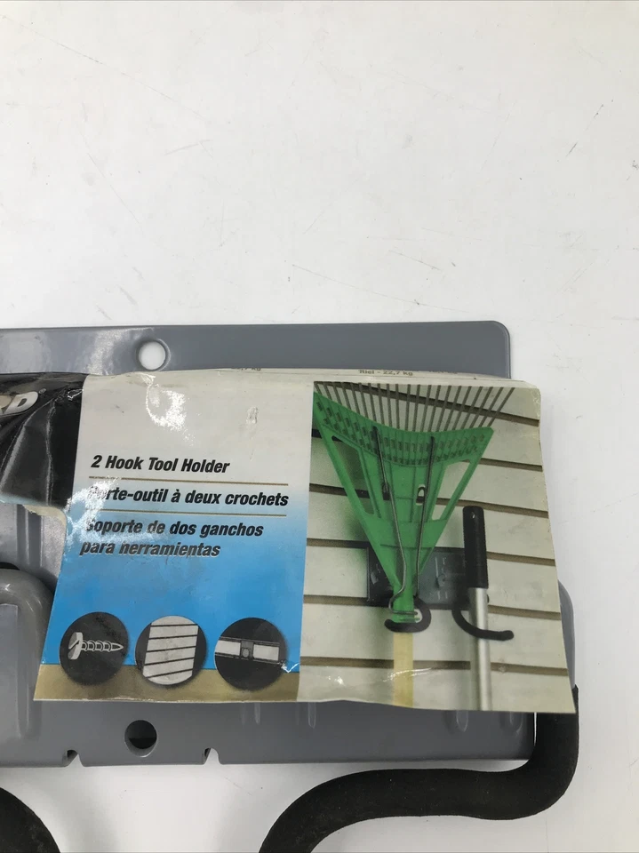 Lote de 3 soportes de gancho CRAWFORD DuraMount (sostiene 50 libras) Foto 3 de 4