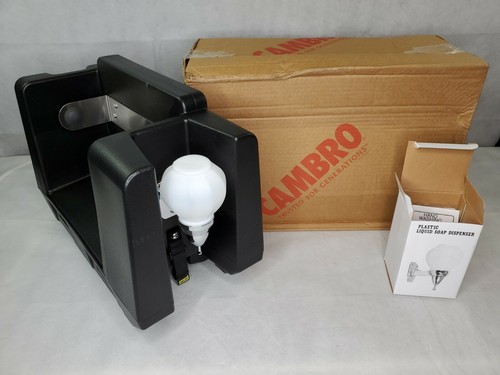 Cambro Eahwapr110 Handwashing Accessory With Paper Towel Roll Dispenser Black - Picture 4 of 7
