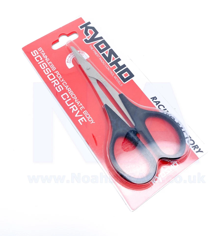 Kyosho Stainless Curved Scissors Lexan Polycarbonate Cut Scale Body Shell Tool - Image 2 of 4