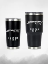 MERCURY RACING | 20/30OZ | ENGRAVED TUMBLERS | CUSTOM | FREE PERSONALIZATION