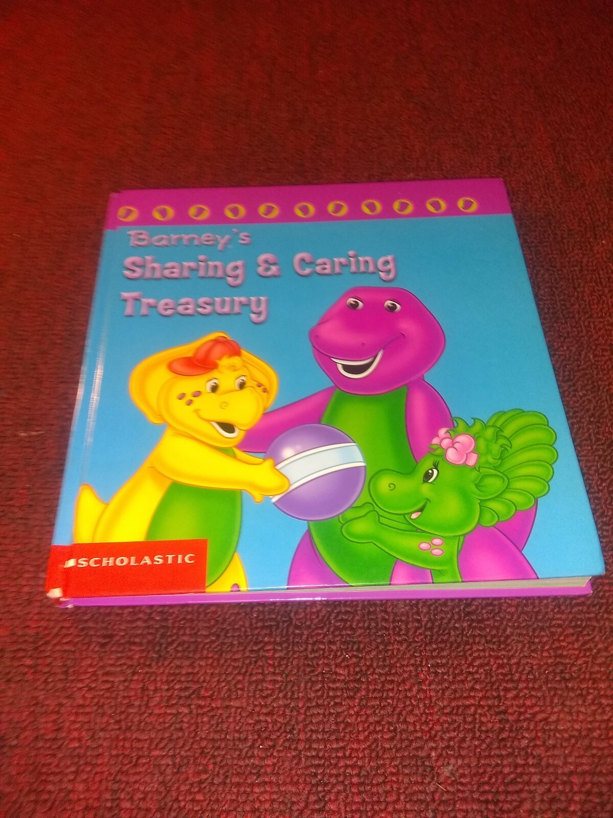 Barney Barneys Sharing And Caring Treasury 2002 Hardcover - 