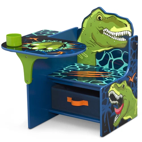 New Dinosaur Chair Desk with Storage Bin - Greenguard Gold Certified - Picture 6 of 10