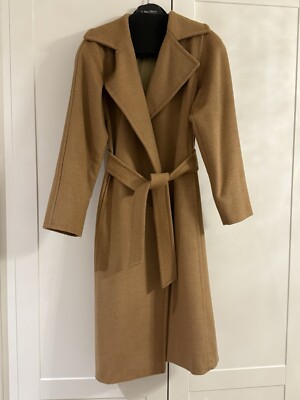 Max Mara Manuela Camel Coat UK