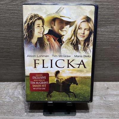 NEW FLICKA 2006 PG DVD Alison Lohman Tim McGraw Maria Bello Fast Free Shipping