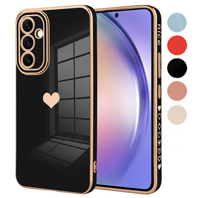 Handy Hülle Für Samsung S25 Ultra S24 FE S23 A16 A26 A55 Schutz Case Herz Cover