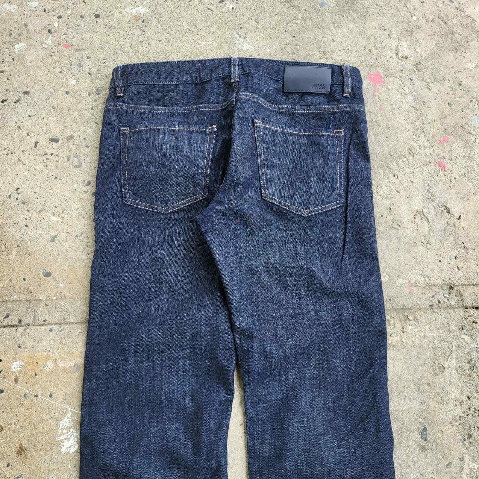 Hugo Boss Delaware Jeans Size 34x32 Blue Pants St… - image 5