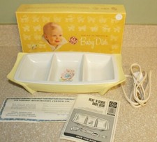 GE Vintage Heat 'N Serve Baby Dish D2