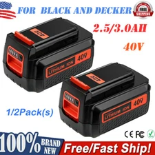 replacementFor Black  Decker 40V LBXR2036 Li-ion Battery CapacityLBX2040 LBXR36