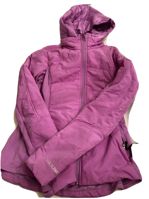 NWT Lululemon Another Mile Jacket Size 6 Purple Blossom Light