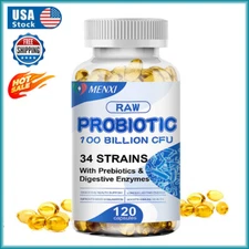 Organic Probiotics 100 Billion CFU, Digestive Health Support,Boost Immune Health