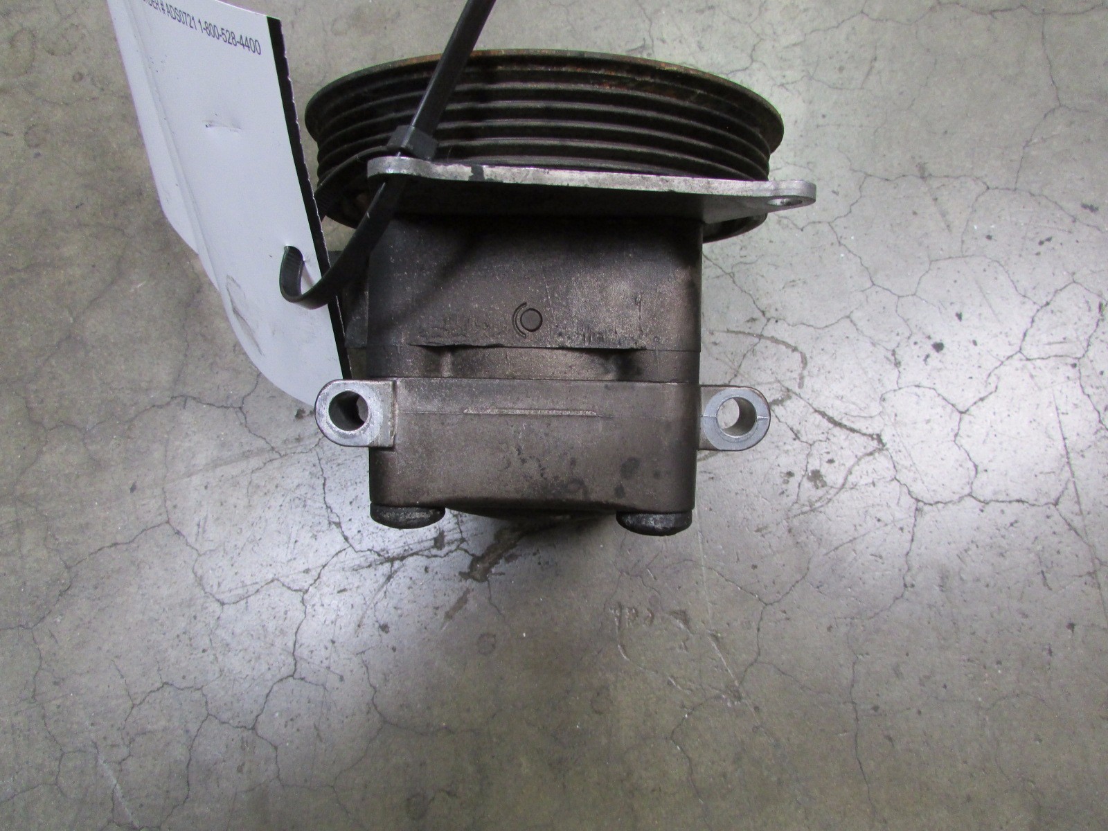 Ferrari 599, Hydraulic Power Steering Control Pump, Used, P/N 198036, Fire Dmg