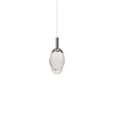 15.75 Inch 5.5W 1 LED Pendant Chrome Finish Kuzco Lighting PD15816-CH Taper 15.75 Inch 5.5W 1 LED Pendant Chrome Finish Kuzco Lighting PD15816-CH Taper