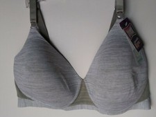 HANES 2XL COMFORT FLEX FIT GRAY WIREFREE BRA NWT