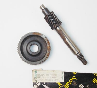 NOS BUZZETTI ART 0425 TRANSMISSION GEAR SHAFT Z=15-50 MBK BOOSTER APRILIA ALL