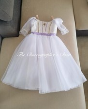 White Lavender Graduation Ball Clara Nutcracker Ballet Dress Costume 11 12 YAGP