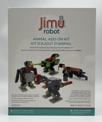 UBTECH Jimu Robot Animal Add-On Kit ~ Additional Building Blocks For MeeBot Kit