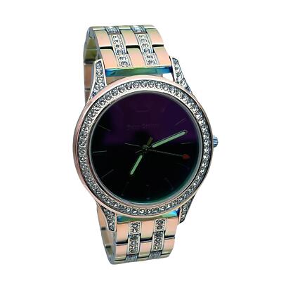 Juicy Couture Black Label Swarovski Crystal Quartz Ladies Watch JC
