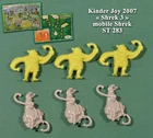 Kinder Joy Europe 2007, "Shrek 3" Mobile Shrek ST 283 + 1 BPZ