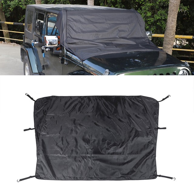 Car Front Windshield Snow Cover for Jeep Wrangler JK JL Gladiator JT 20072020 eBay
