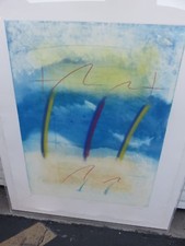 Mark Andrews Godwin Abstract Serigraph Print Electra IV Hand Signed Framed LE