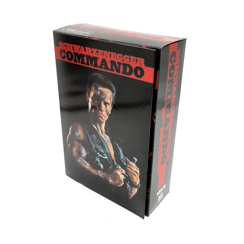 NECA Ultimate Commando John Matrix Arnold Schwarzenegger 18cm Actionfigur Modell - Bild 6 von 19