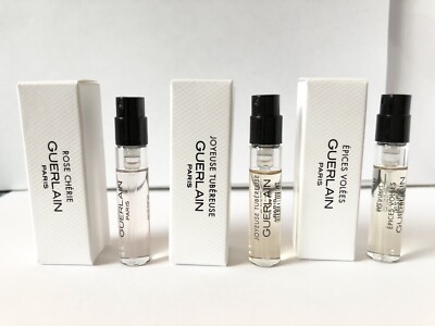 Guerlain 3 different fragrance vails