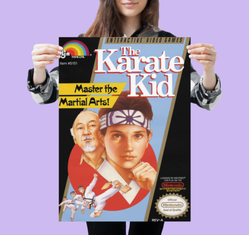 Retro NES Poster Vintage Super Nintendo Poster 80er 90er Jahre Wandkunst A5 A4 A3 A2 - Bild 50 von 52