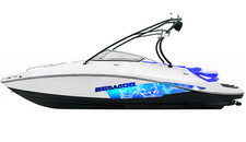 SEADOO WAKE 180 GRAPHIC KIT BPR CHALLENGER SE 18 STICKERS DECALS VYNYL WRAP SET