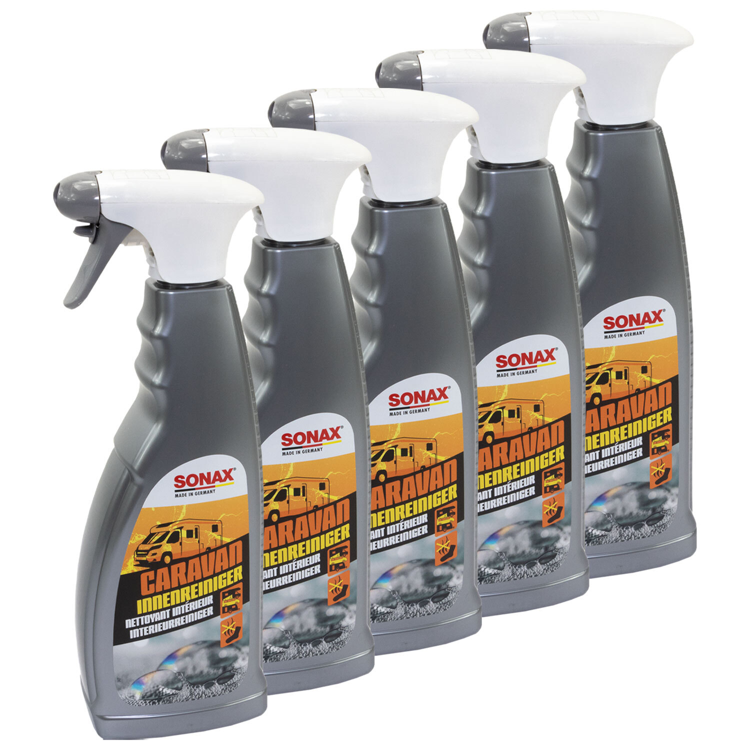 Sonax 5X 750 Ml 07214000 Caravan Innenreiniger Innen Reiniger Caravanpflege-image